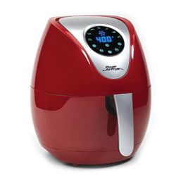 Power Air Fryer XL 5.3 Quart Red
