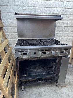 Imperial 36" 6-Burner Commercial Gas Range with Oven