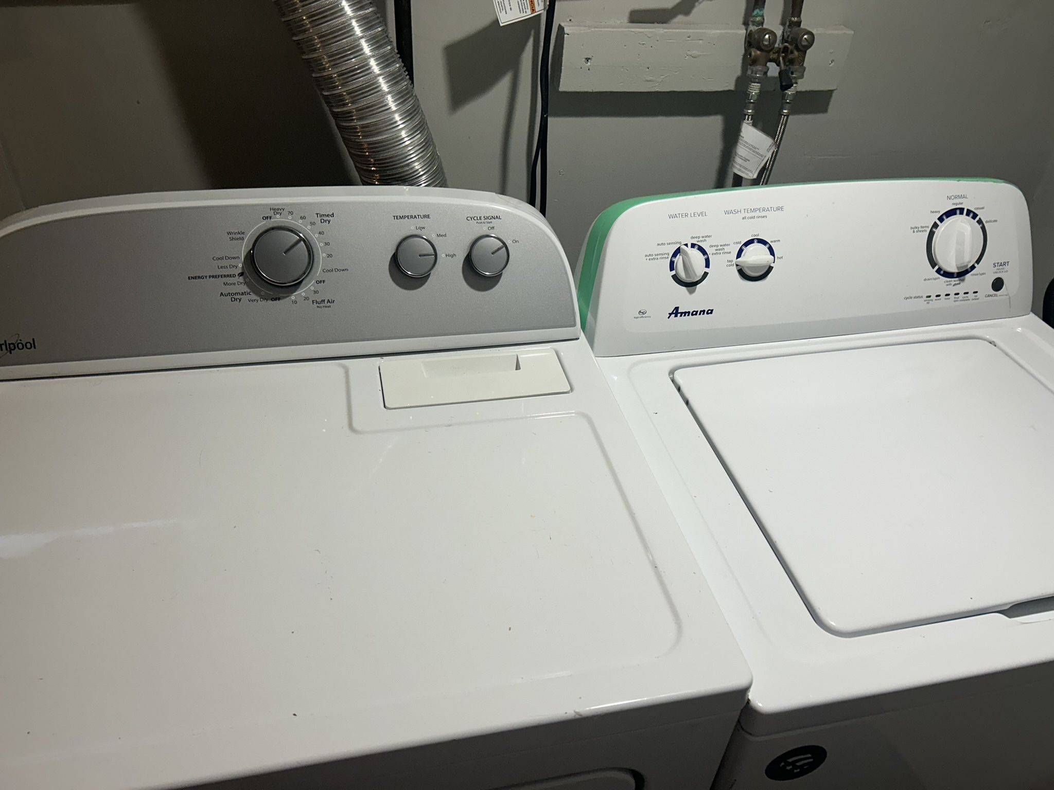 Washer And Gas Dryer