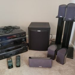 Home Stereo/Surround Sound Equipment (2 Receivers)