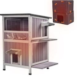 Insulated Cat House 