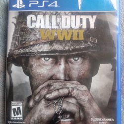 Call Of Duty WWII PS4 Pre-owned Game 