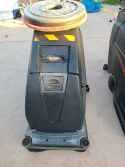 Global Industrial 20" Walk Behind Floor Scrubber