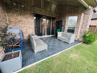 Patio chair set
