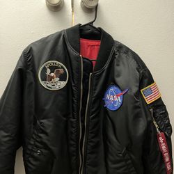 Alpha Industries NASA Bomber Jacket (Size M)