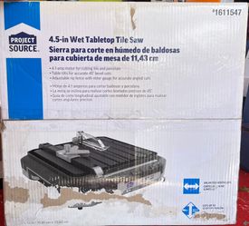 Wet Tabletop Tile Saw