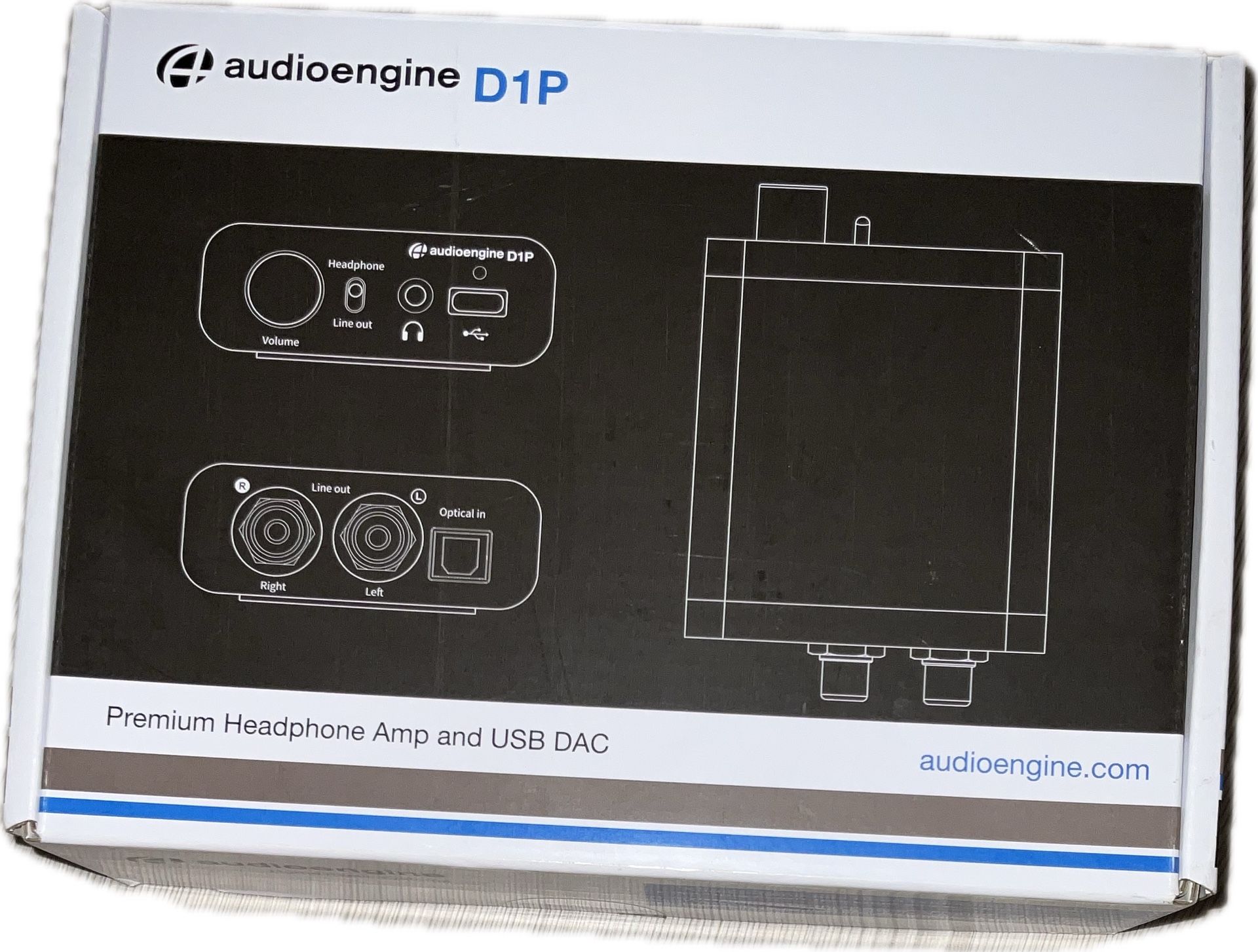 Audioengine D1P 32 Bit Portable Premium Headphone Amplifier And USB DAC