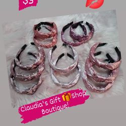 Pretty Silk With Pearls Hairband