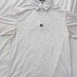 Bad Birdie Men's Polo Shirt Size XXL