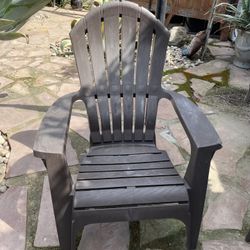 Plastic Adirondack Chair