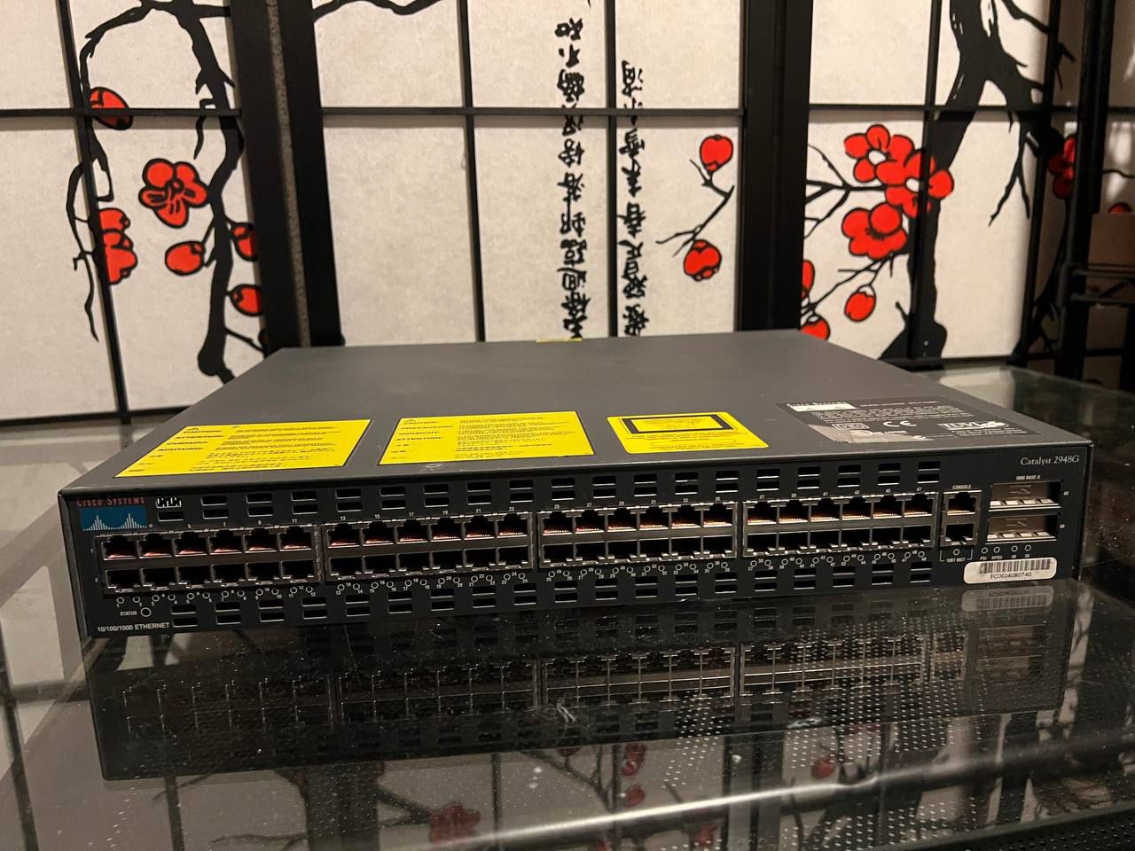 Cisco WS-C2948G Ethernet Switch 48 Port 10/100