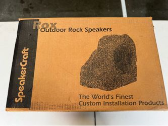 SpeakerCraft Rox PTL100 Outdoor Rock Speakers