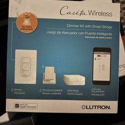 Lutron Caseta wireless Dimmer Kit And Smart Bridge