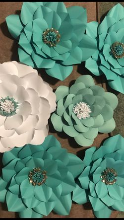 Paper flowers