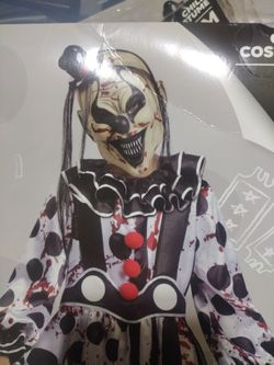Halloween kids clown costume