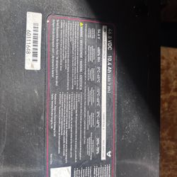 46.8 VDC, 10.4 Ah, and 486.7 Wh.