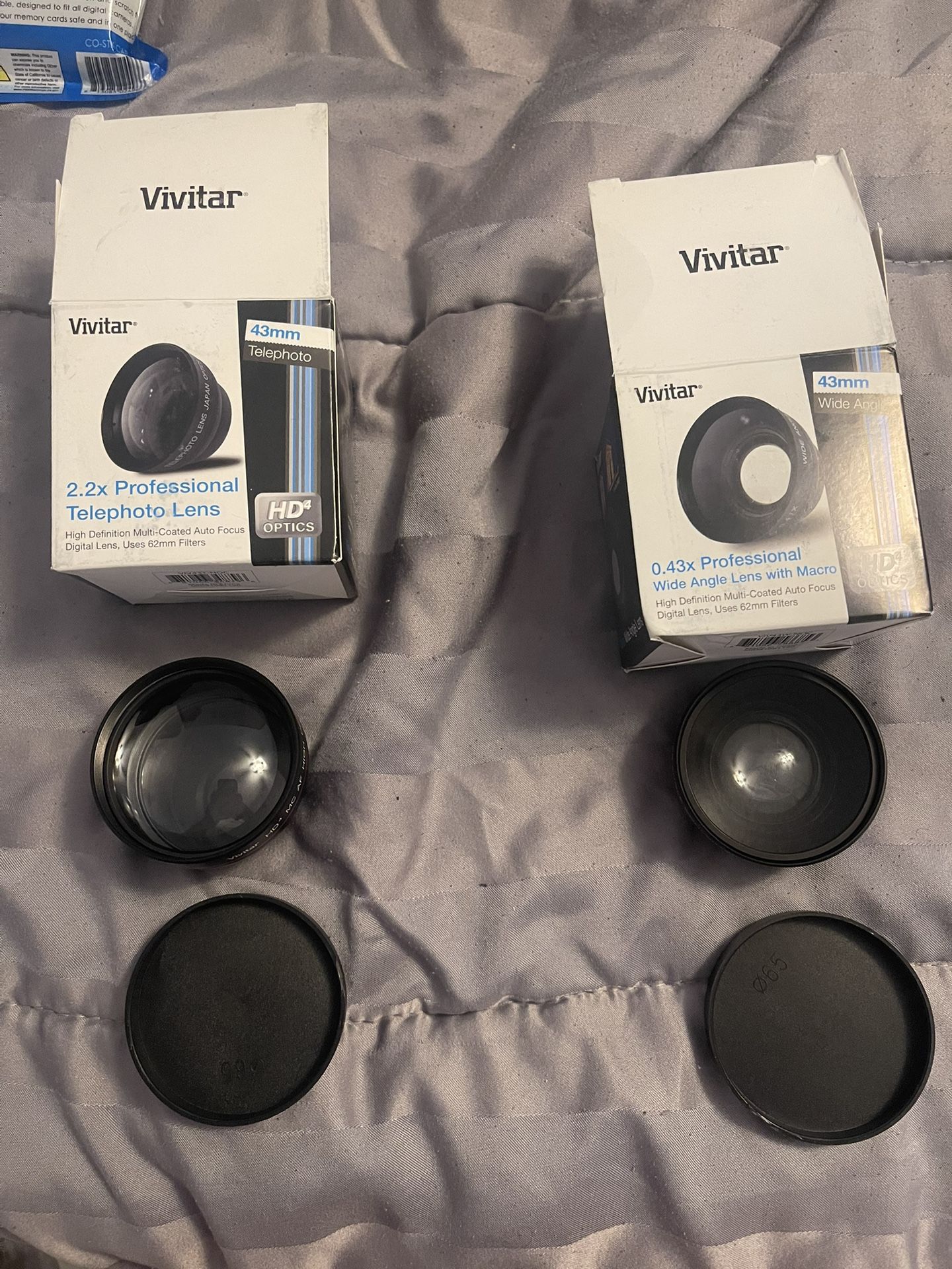 Wide Angle And Telephoto Lens