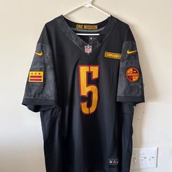 Jayden Daniels #5 Commanders Jersey Sz XL