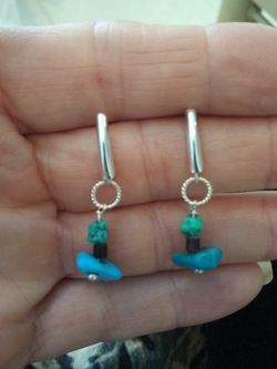 Navajo 925 turquoise earrings