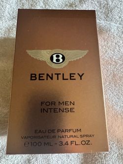 NIB Men’s Bentley intense 3.4oz