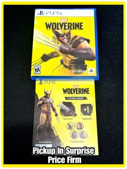 PS5 Wolverine with DLC