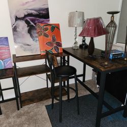 Work Station (Bar Height Table)