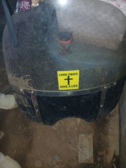 Motorcycle Windshield With Brackets