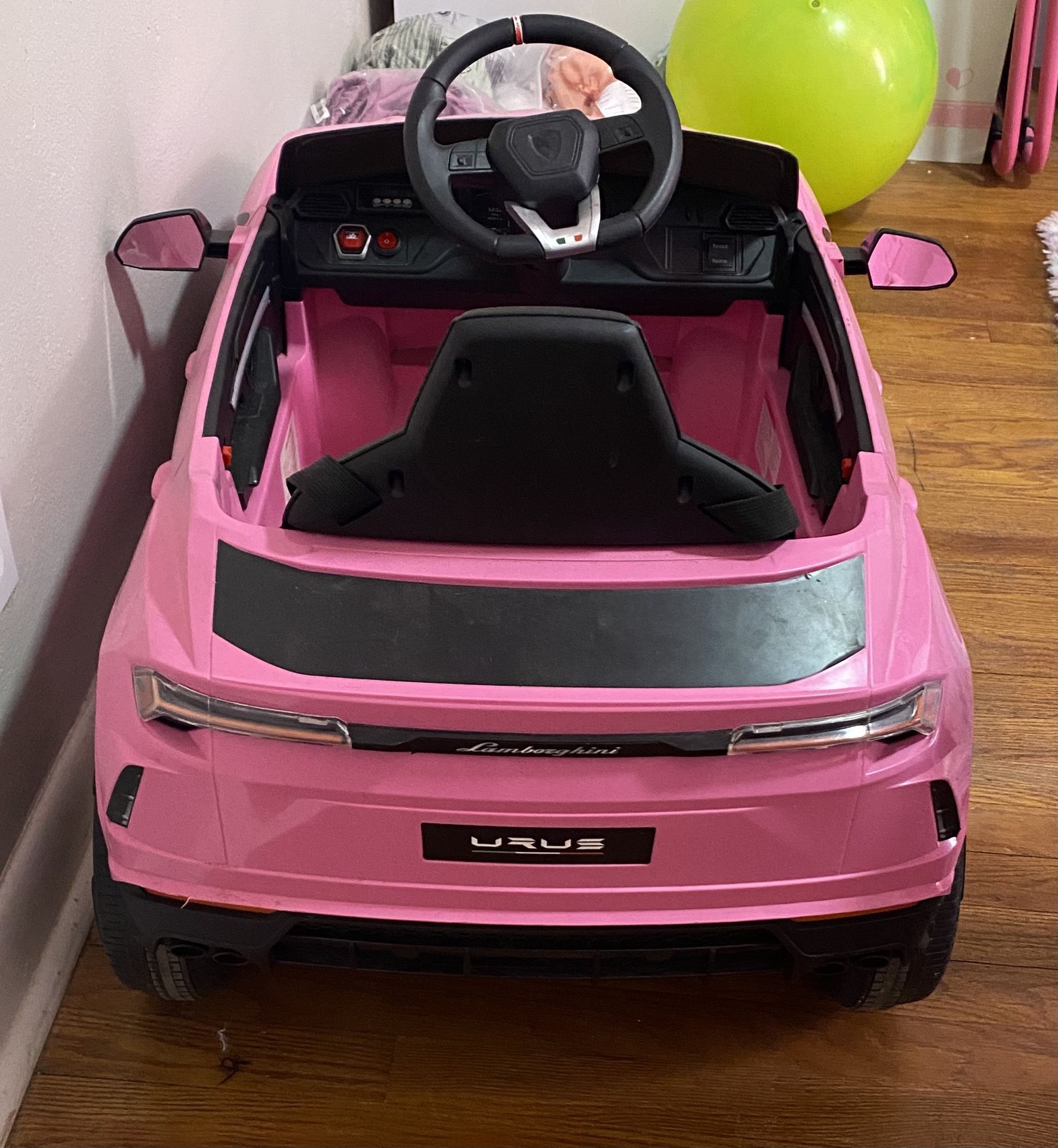 Little Girl Motorized Car