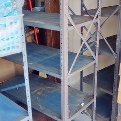 3 Racks Free. Rusty, Bent. Bring Screwdriver, You Can Collapse Or  Move Whole. 