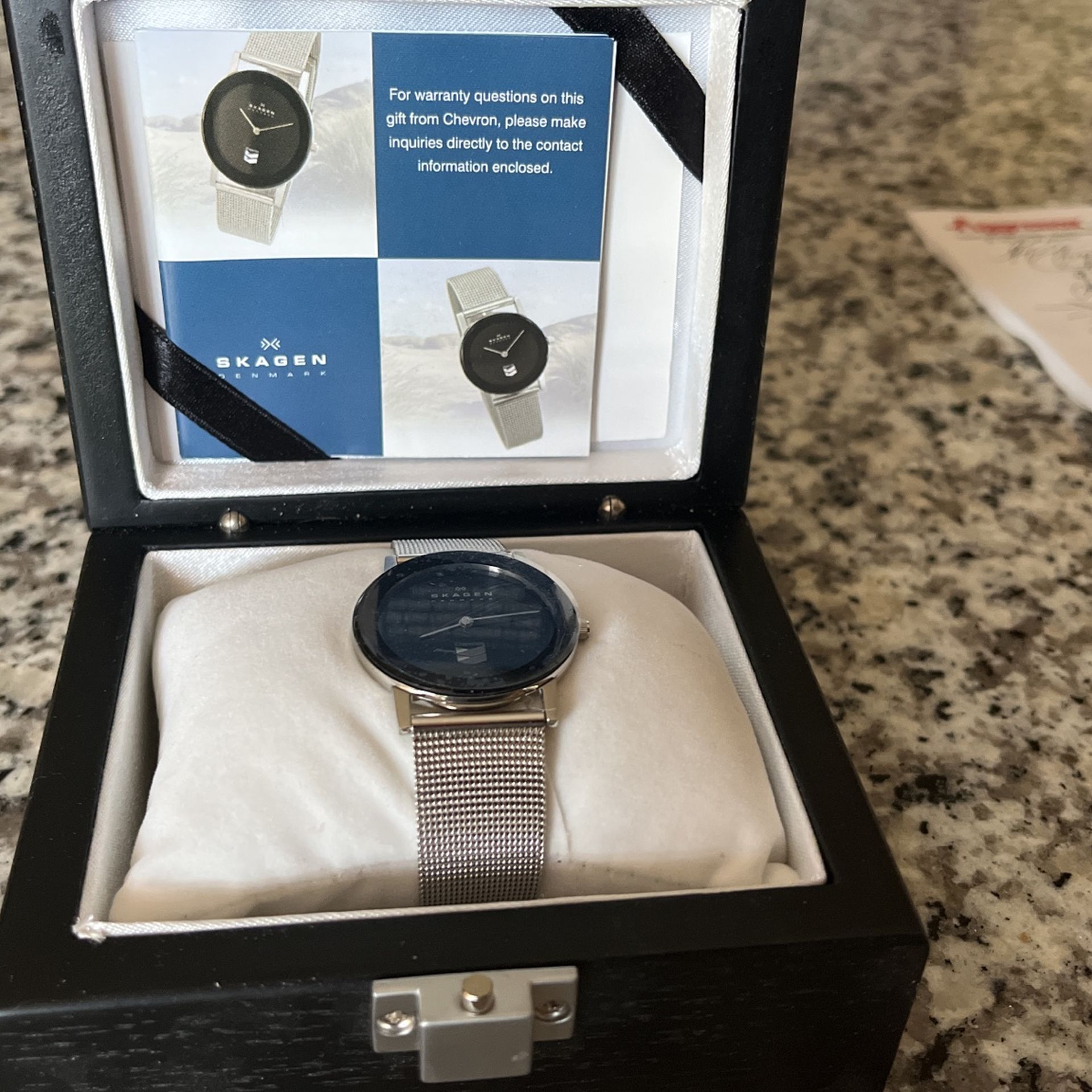 Skagen chevron clearance watch