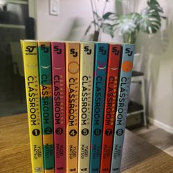 Assassination Classroom Manga Vol. 1-8