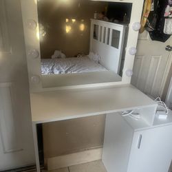 White Vanity