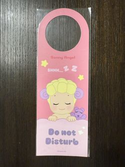 Sonny Angel Do Not Disturb Please Knock Door Hanger