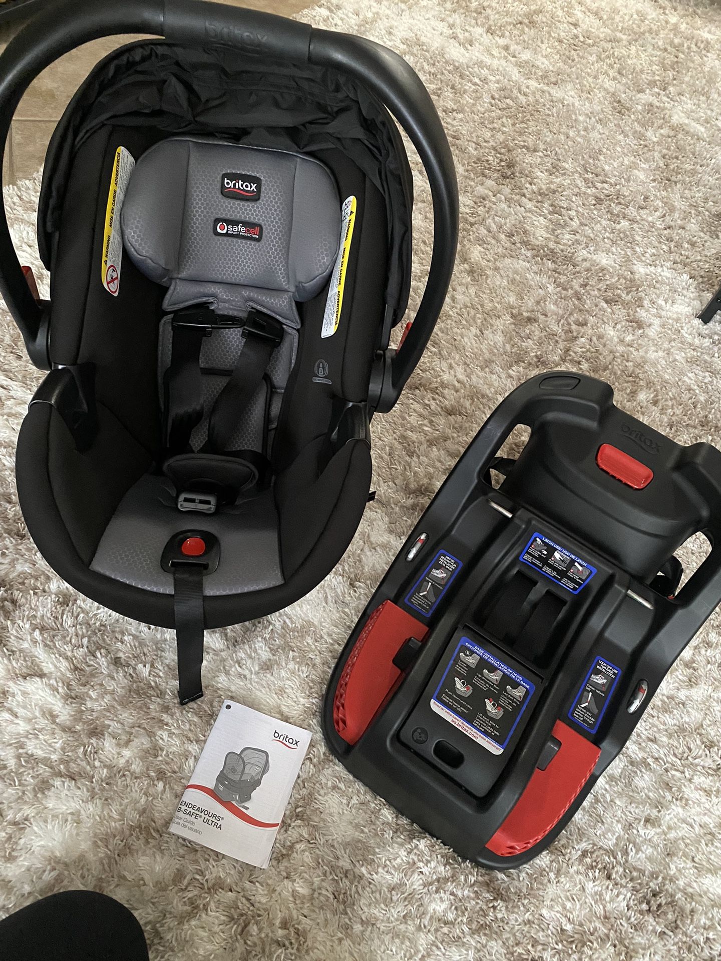 britax car seat base used