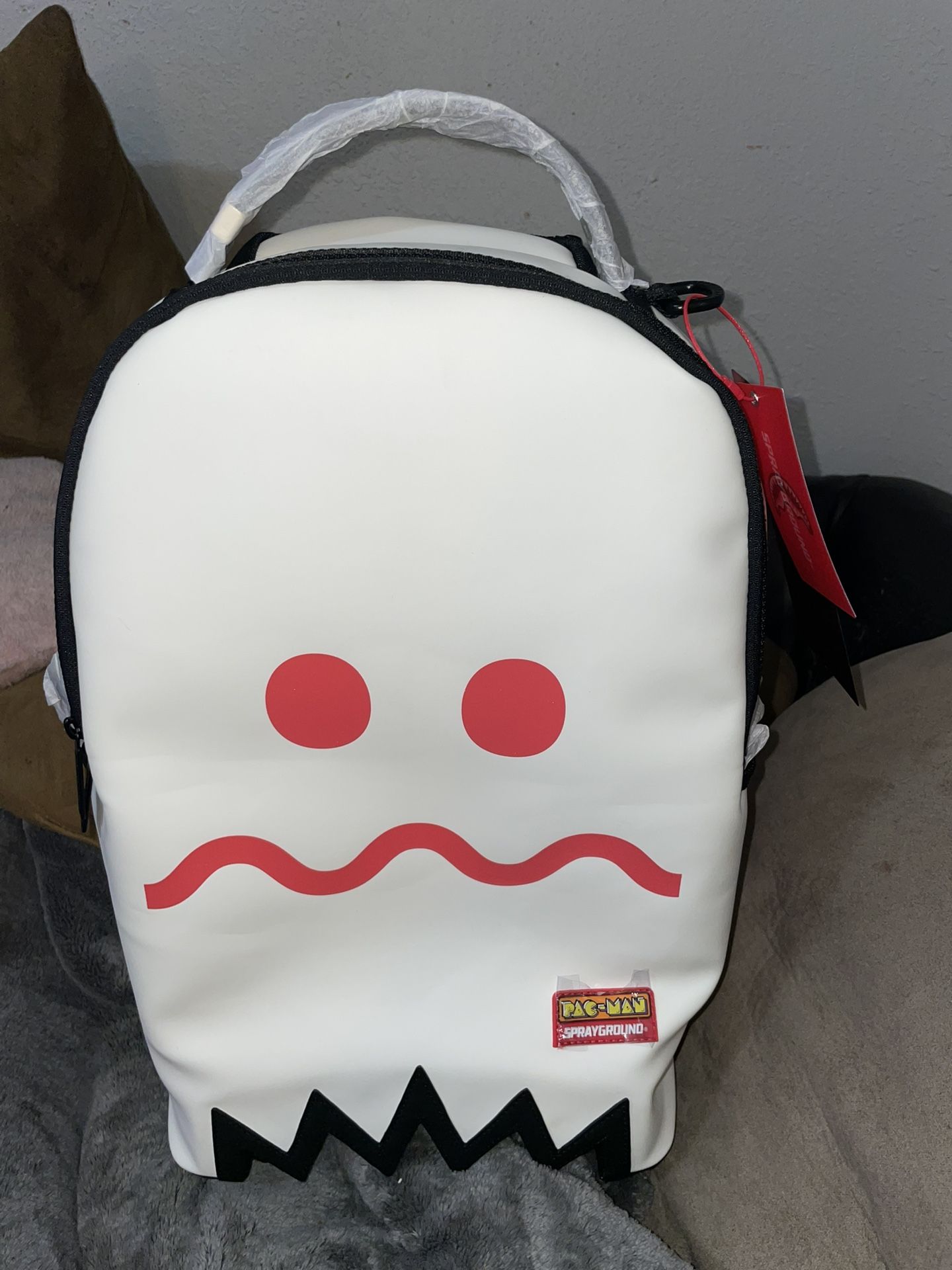 RARE Limited Edition Glow In the Dark Sprayground PAC-Man Backpack