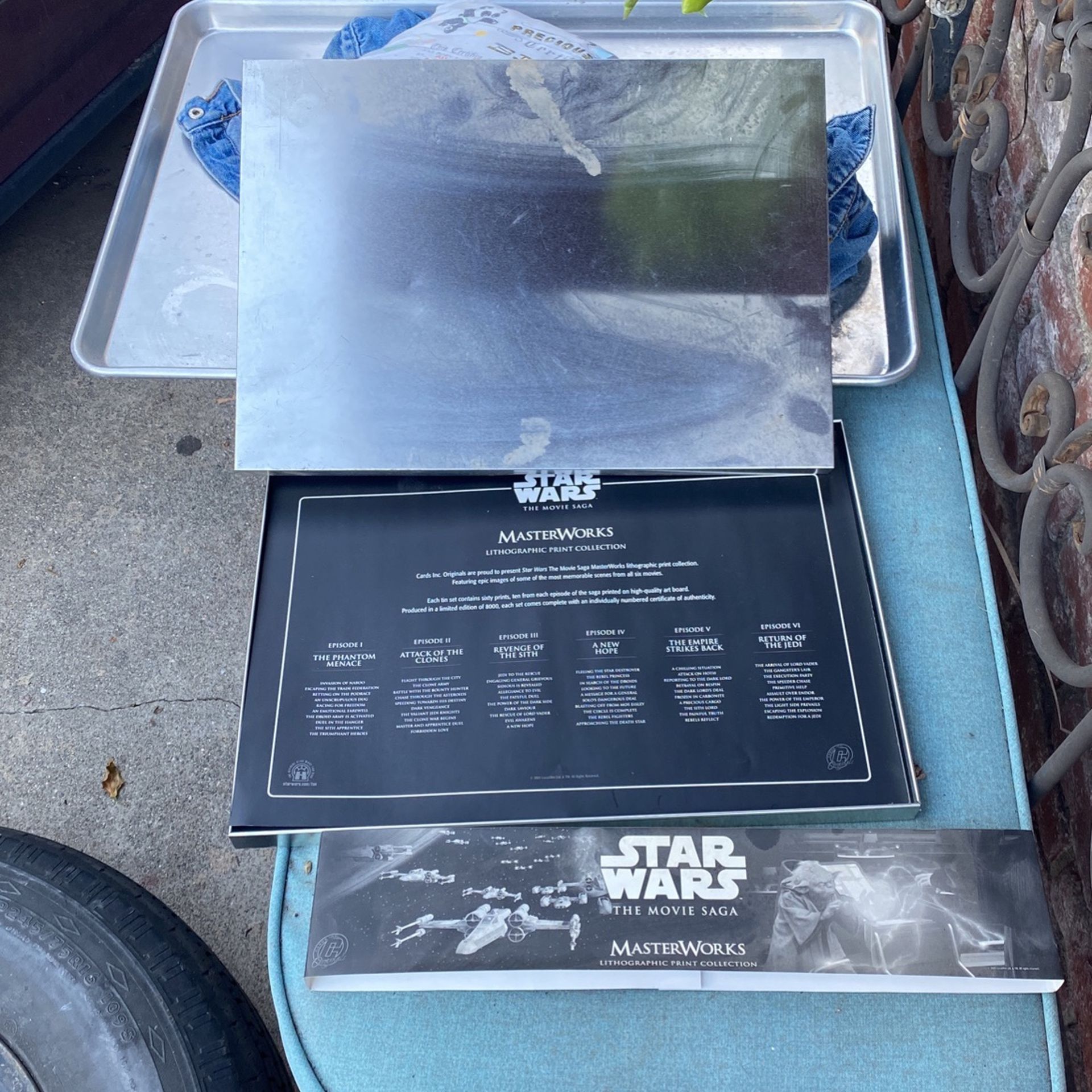 Brand New Star Wars The Movie Saga Master Works Lithographic Print