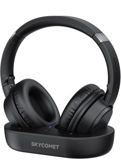 Wireless Headphones for TV, TV Headphones Wireless for Seniors with Versatile Transmitter Charging Base, Audio Sync, Bluetooth Headphones for TV, Chri