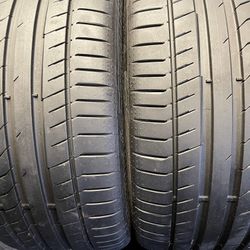 2 llantas 255/35ZR19 continental CONTISPORTCONTACT 5p