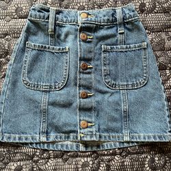 Girls Denim Skirt