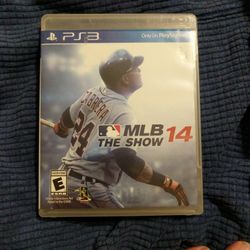 PS3 Video Game MLB The Show 2014