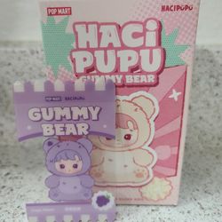 Popmart Authentic Hacipupu Gummy Bears Each Plush Pendants 