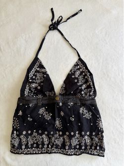 Vintage Charlotte Russe halter top