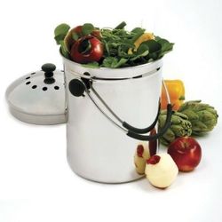 Norpro Grip EZ Stainless Steel Compost Keeper
