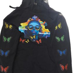 (Size: Med )Pretty Memories Pullover Hoodie 