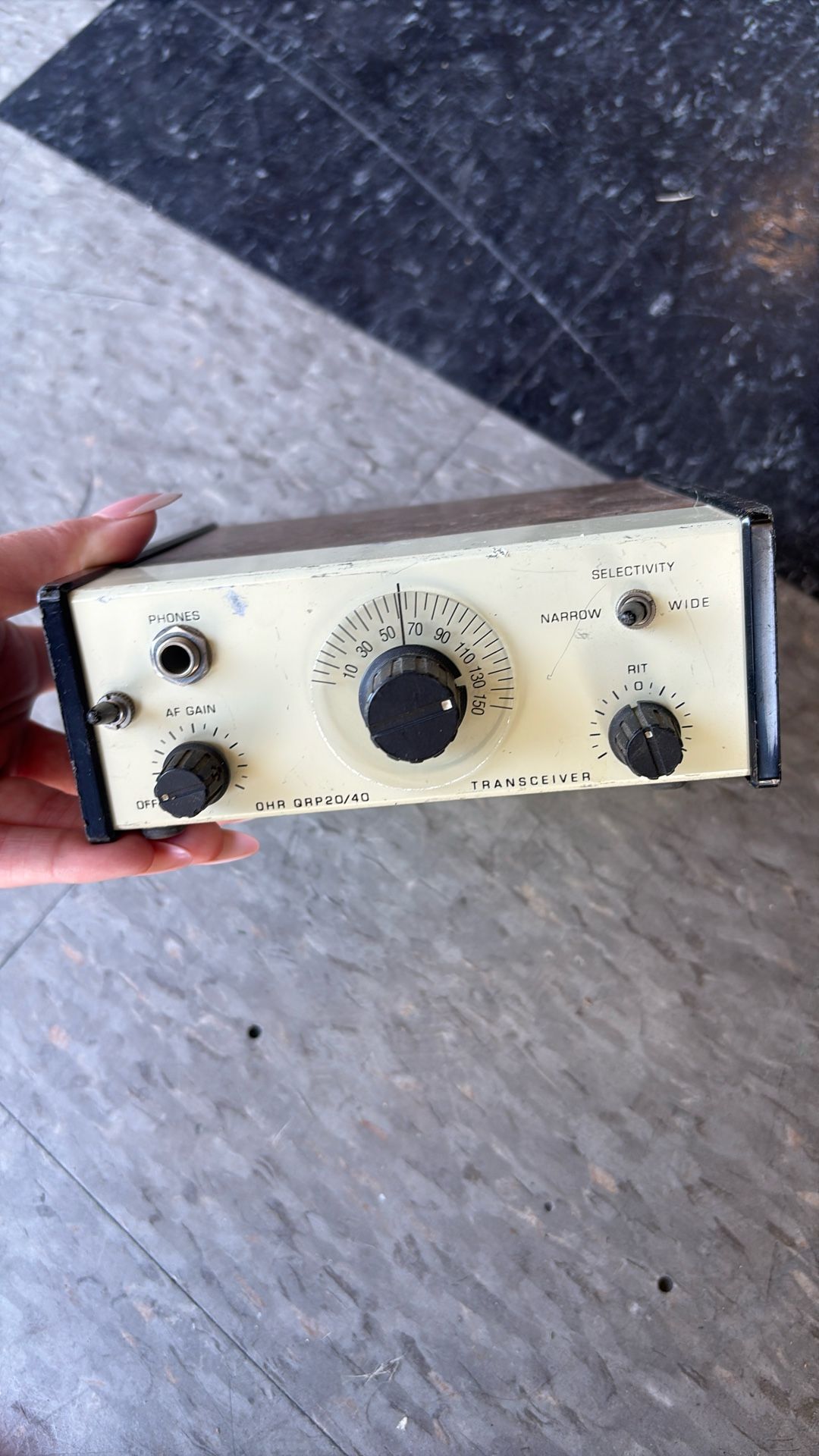 Vintage Oak Hills Research Radio 