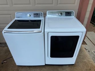 Samsung washer and dryer. Free delivery and installation. Good condition