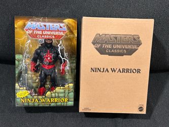 Masters of the Universe Classics Ninja Warrior Ninjor New MOC He-Man