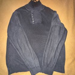 Urban Camo Brigade Charcoal Gray Sweater XL