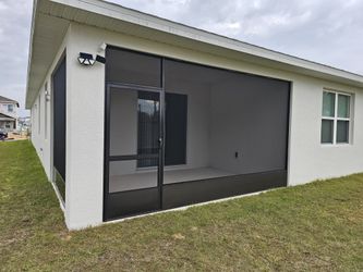 New Screen Porch And Lanai 
