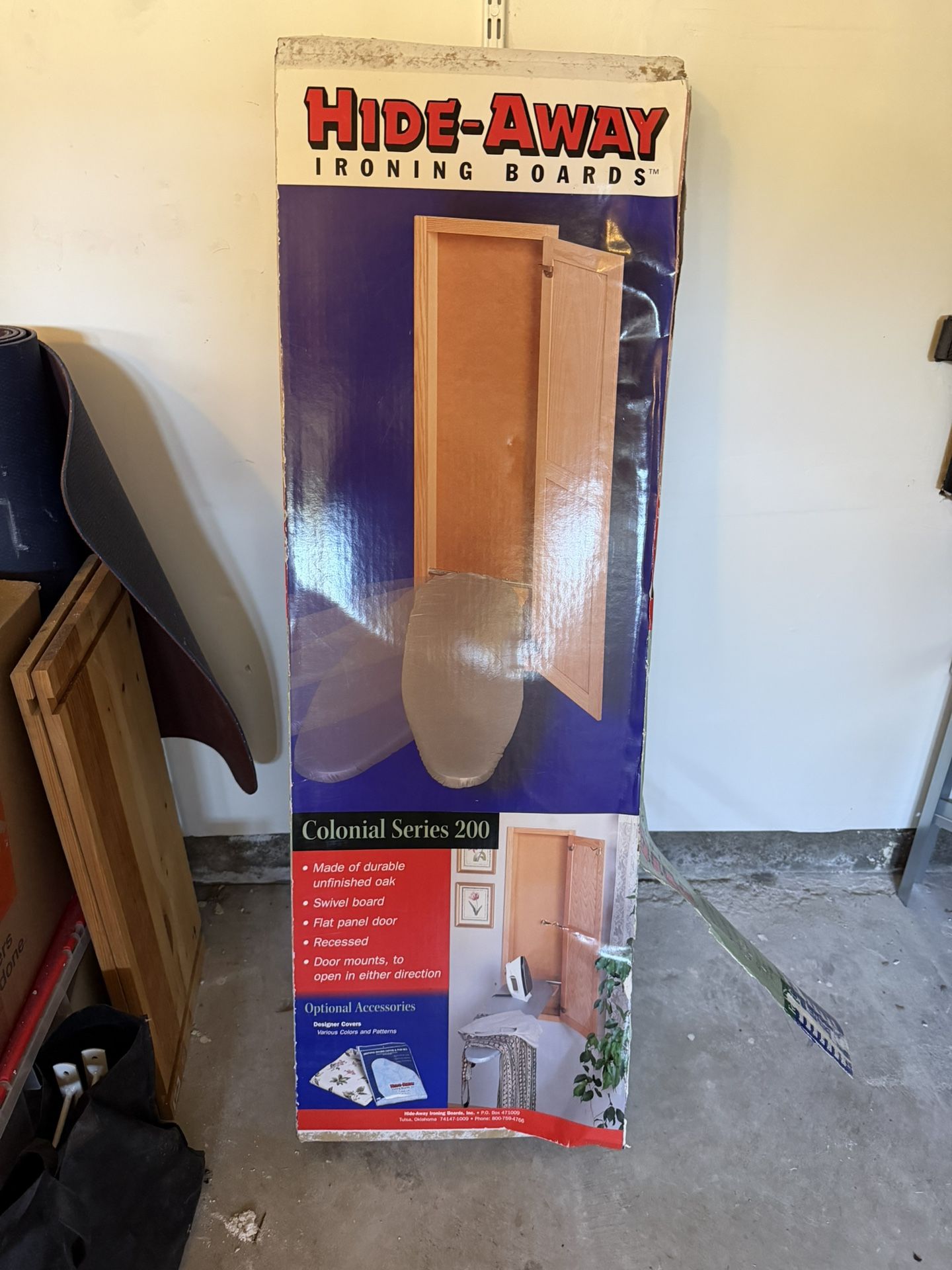 Hide-Away Ironing Board